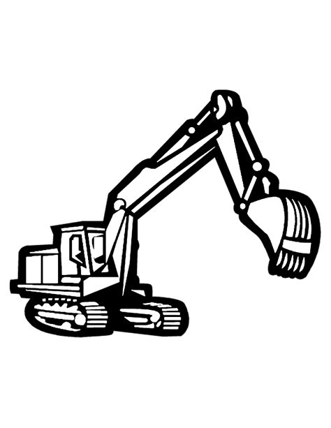 mini excavator clipart|excavator clip art black and white.